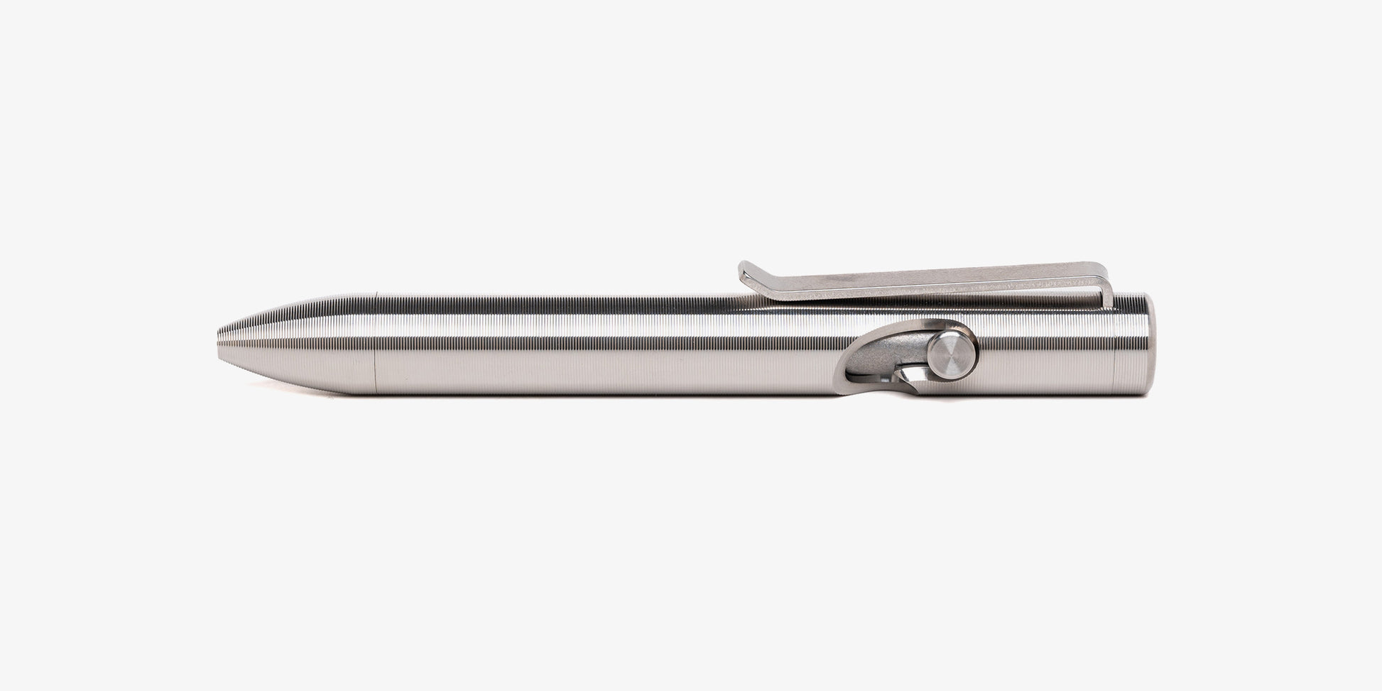 Thick Titanium Bolt Action Pen
