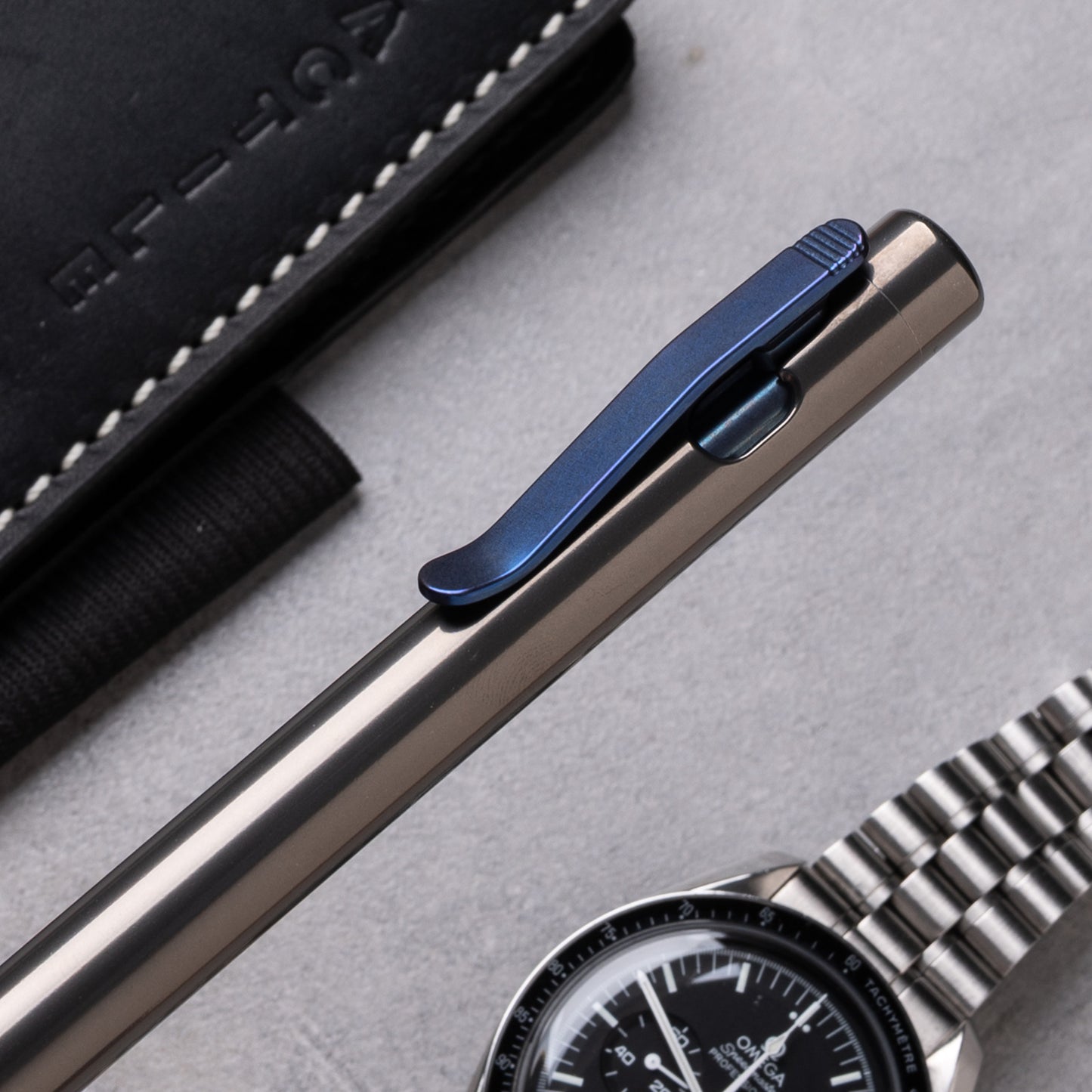 Dark Tumble Clip Action Pen