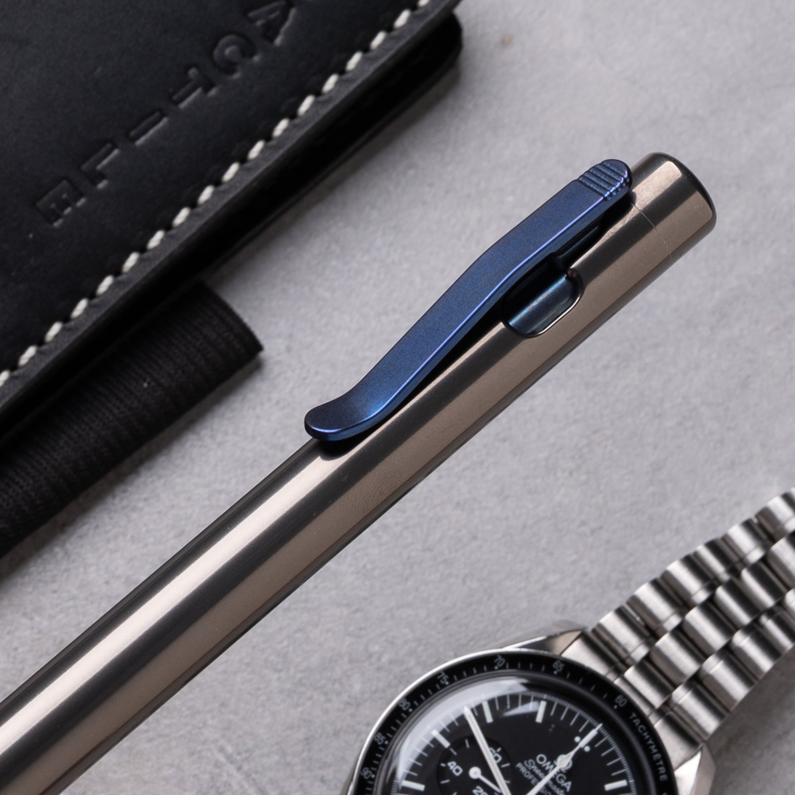 Dark Tumble Clip Action Pen