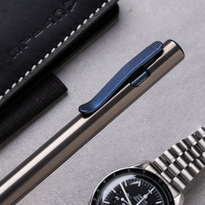 Dark Tumble Clip Action Pen