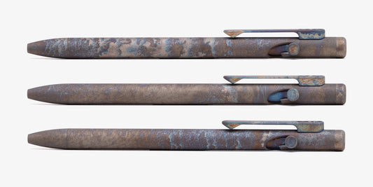 Dark Matter Slim Bolt Action Pens