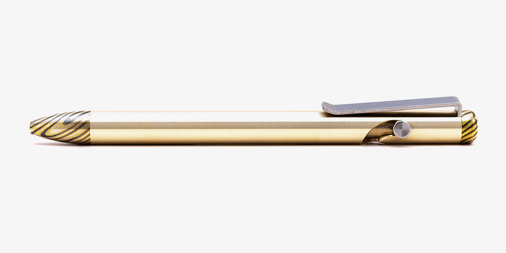 Mokume Gane Bolt Action Pen