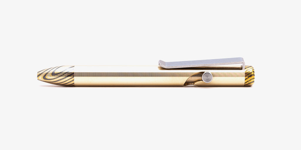 Mokume Gane Bolt Action Pen