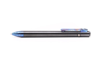 Titanium Damascus Side Click Pens